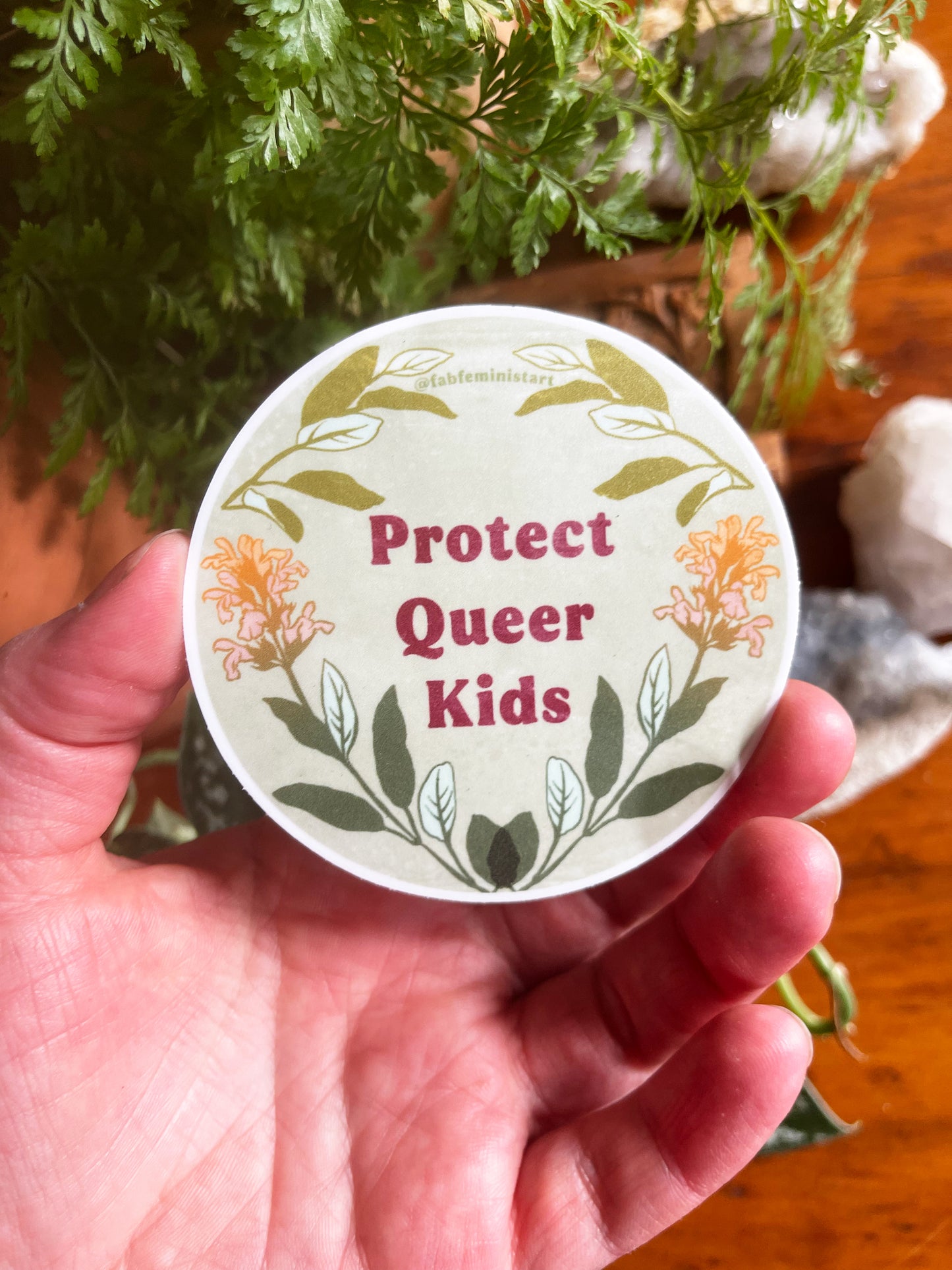 Protect Queer Children: LGBTQ Sticker
