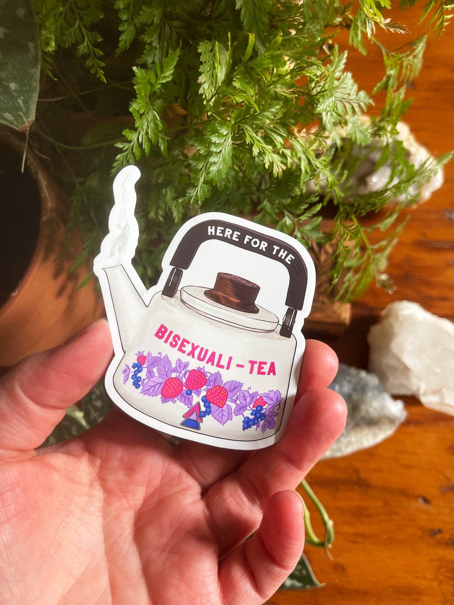 Here For The Bisexualitea: LGBTQ Magnet