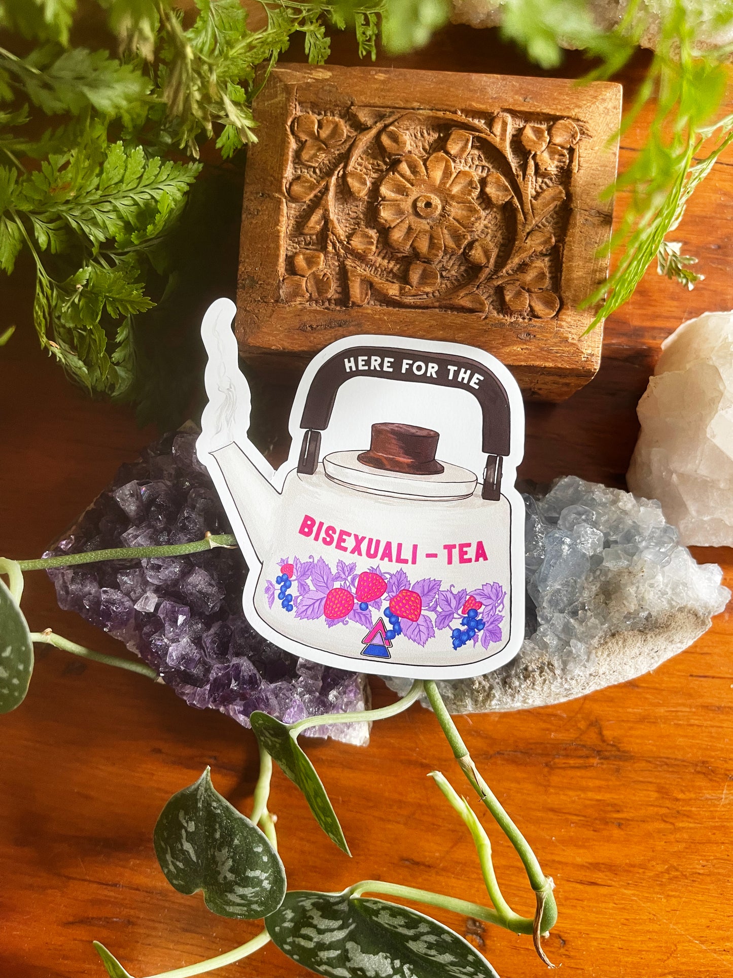 Here For The Bisexualitea: LGBTQ Magnet