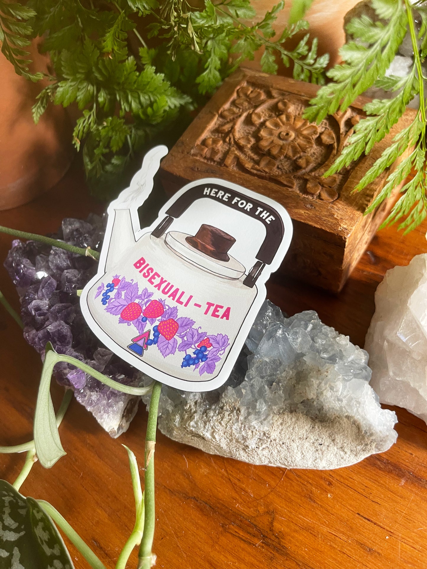 Here For The Bisexualitea: LGBTQ Magnet