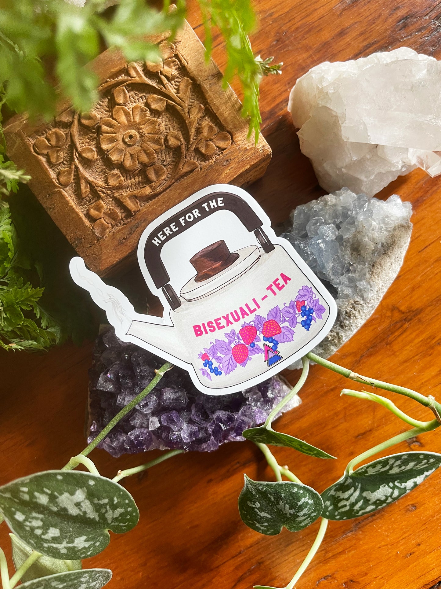 Here For The Bisexualitea: LGBTQ Magnet