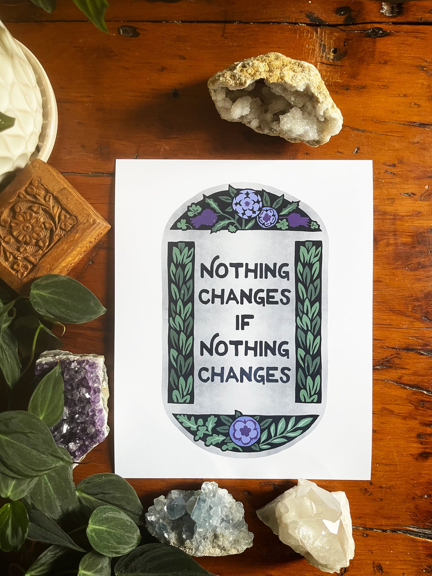 Nothing Changes If Nothing Changes: Feminist Print