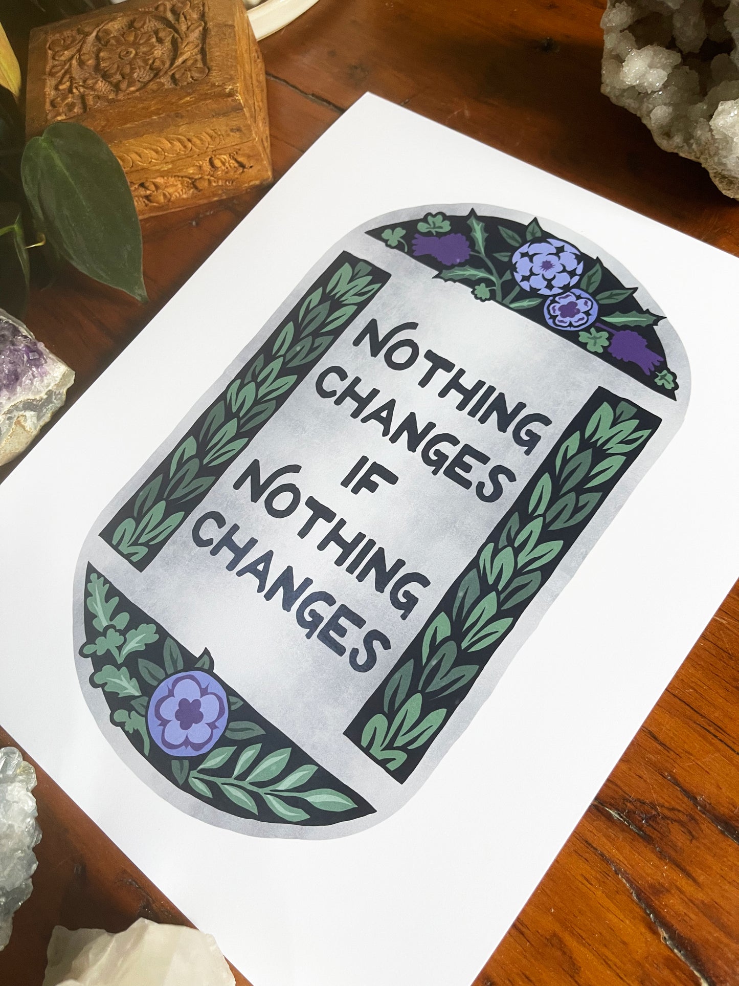 Nothing Changes If Nothing Changes: Feminist Print