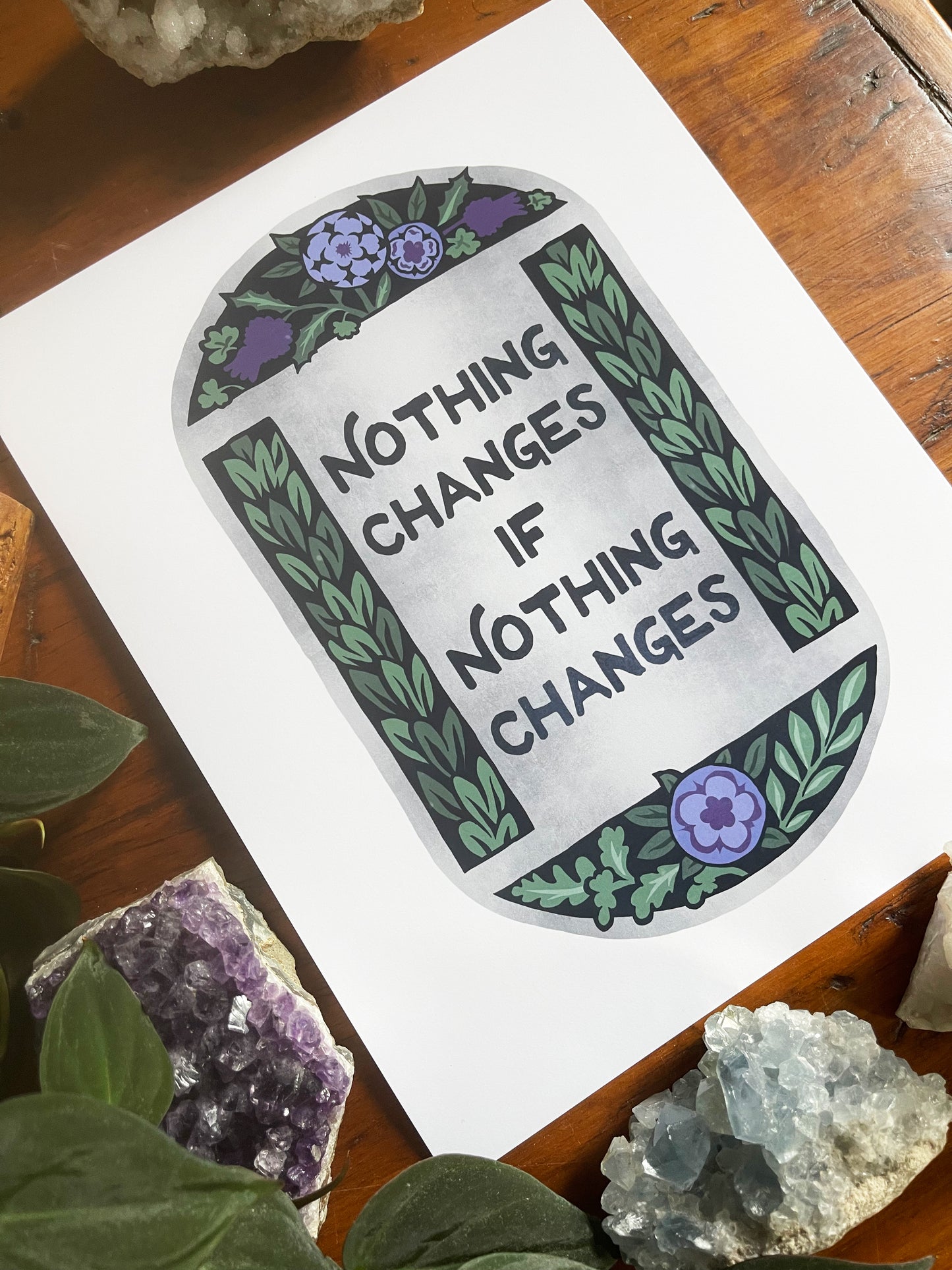 Nothing Changes If Nothing Changes: Feminist Print