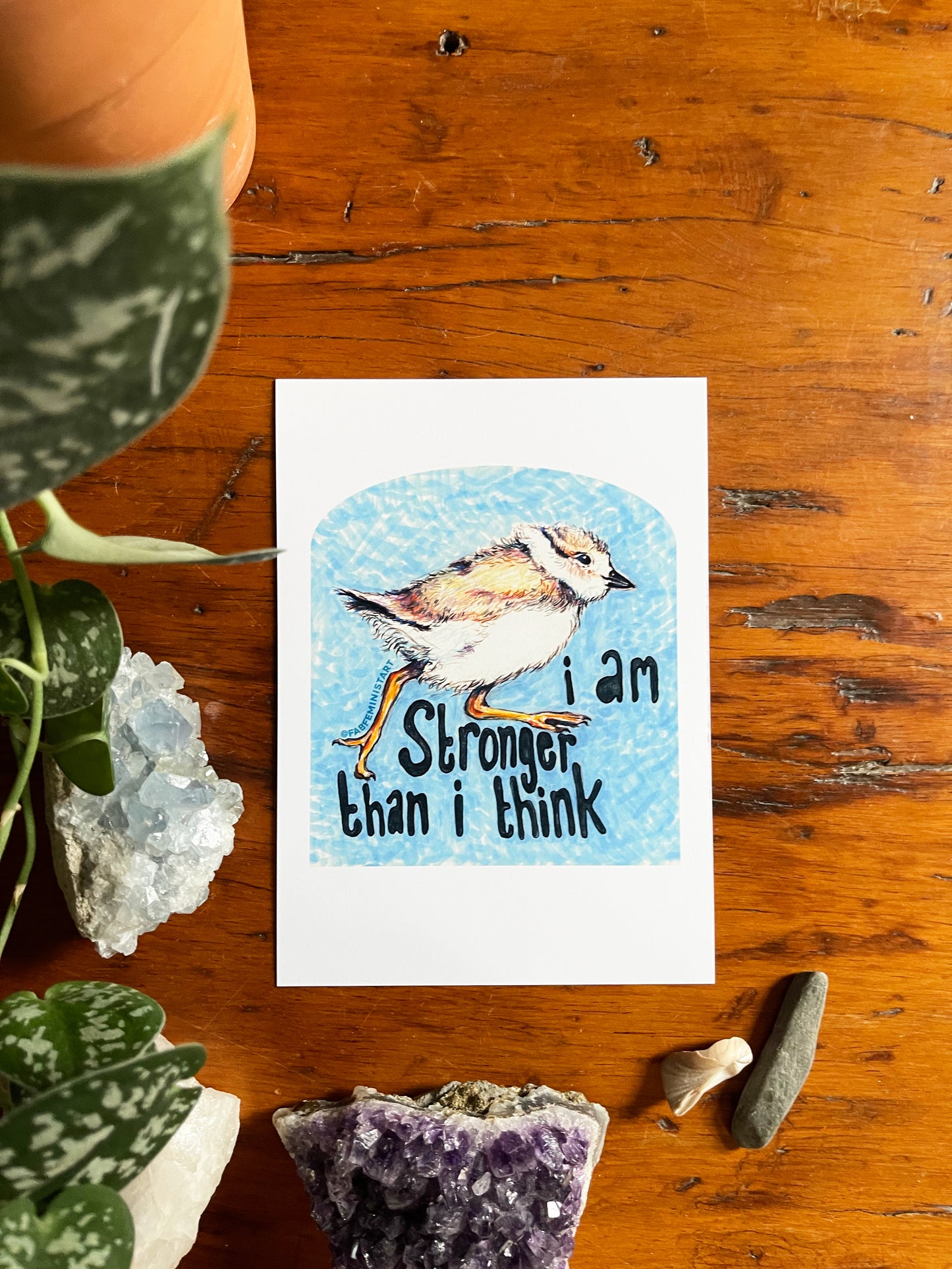I Am Stronger Than I Think: Mental Health Art