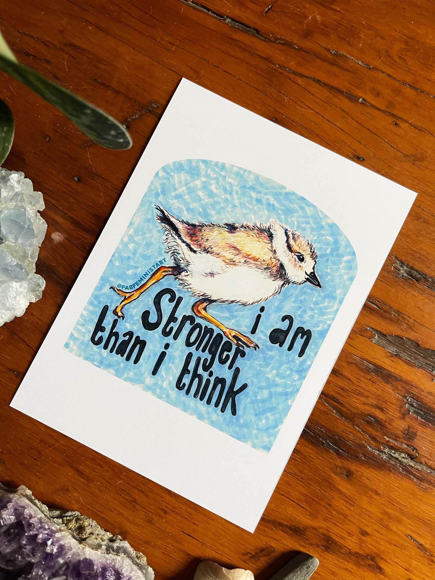 I Am Stronger Than I Think: Mental Health Art