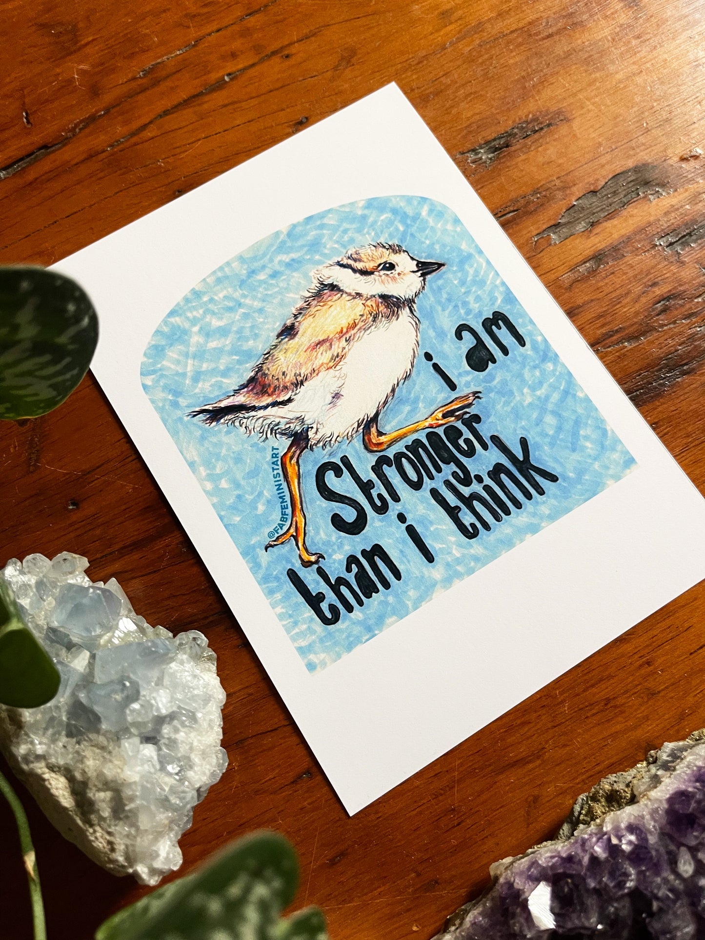 I Am Stronger Than I Think: Mental Health Art