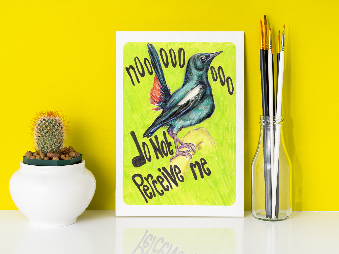 No Do Not Perceive Me: Mental Health Art