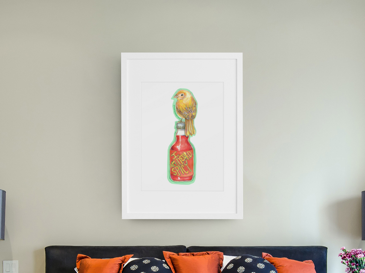 I Am Neurospicy: Feminist Print