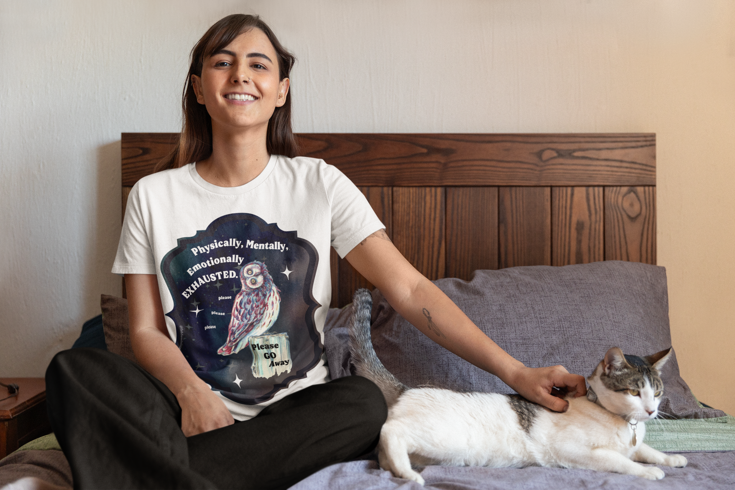 Physically, Mentally, Emotionally EXHAUSTED: Mental Health Shirt