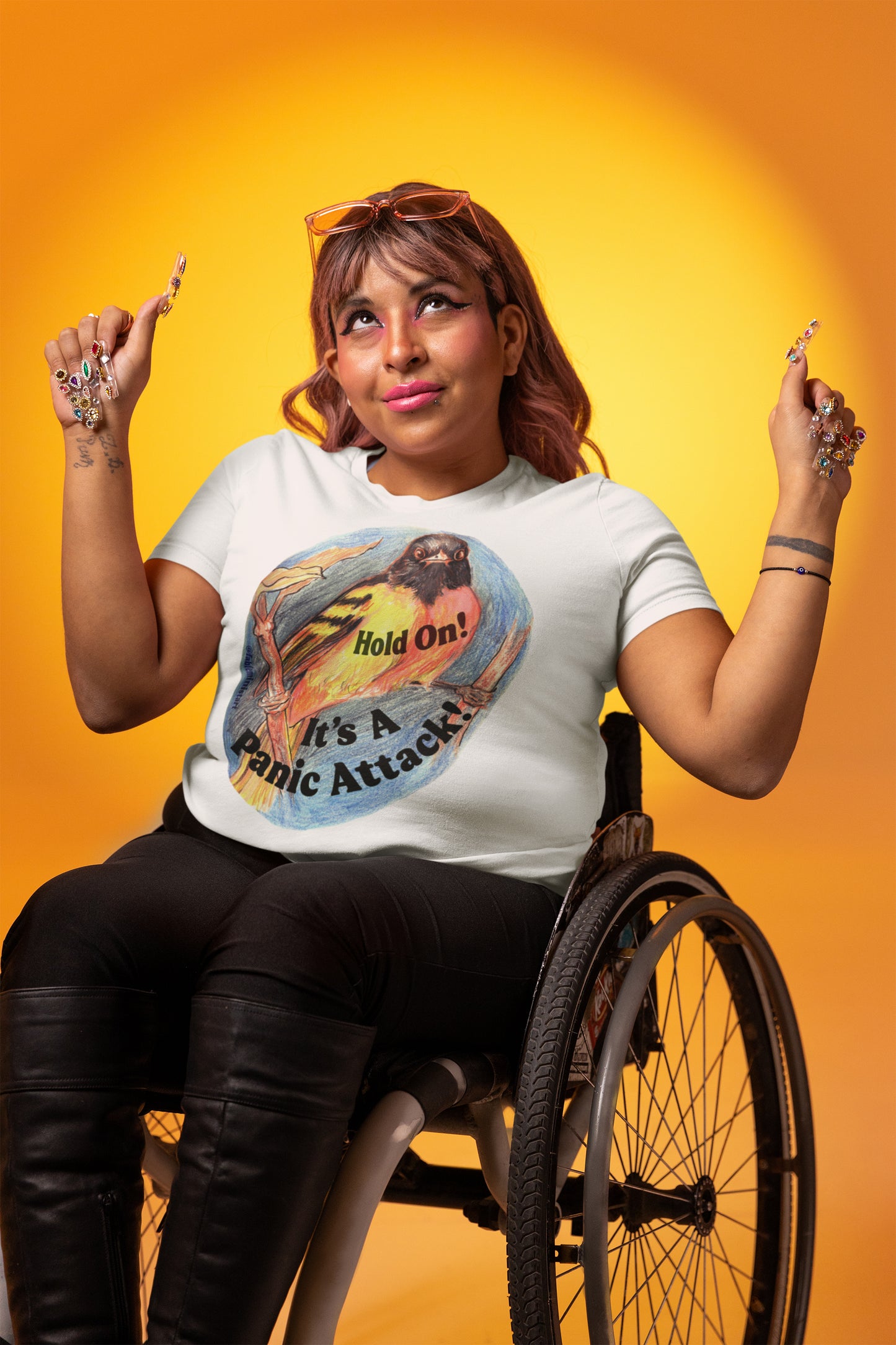 Hold On It's A Panic Attack: Mental Health Shirt