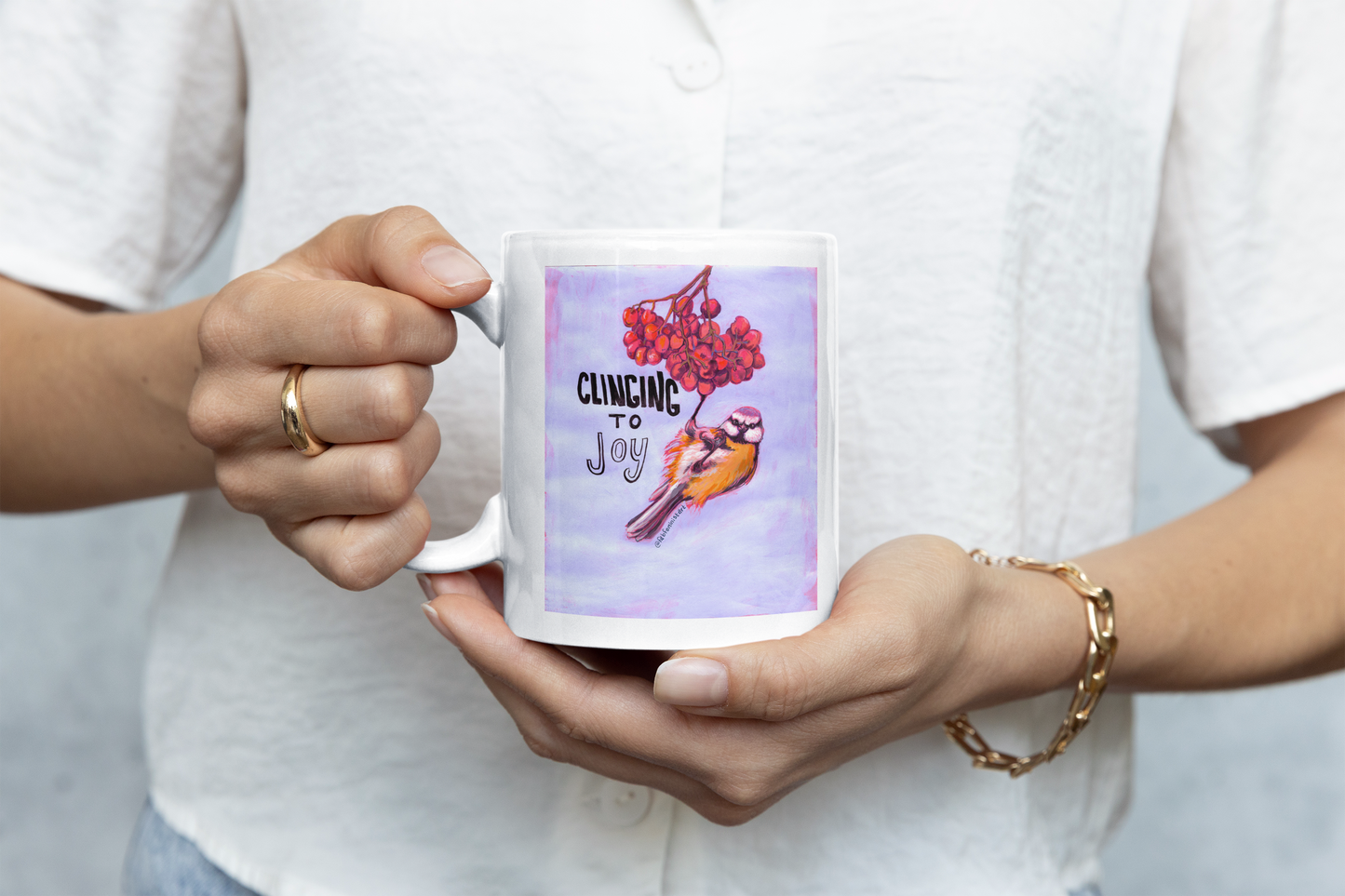 Clinging To Joy: Mental Health Mug