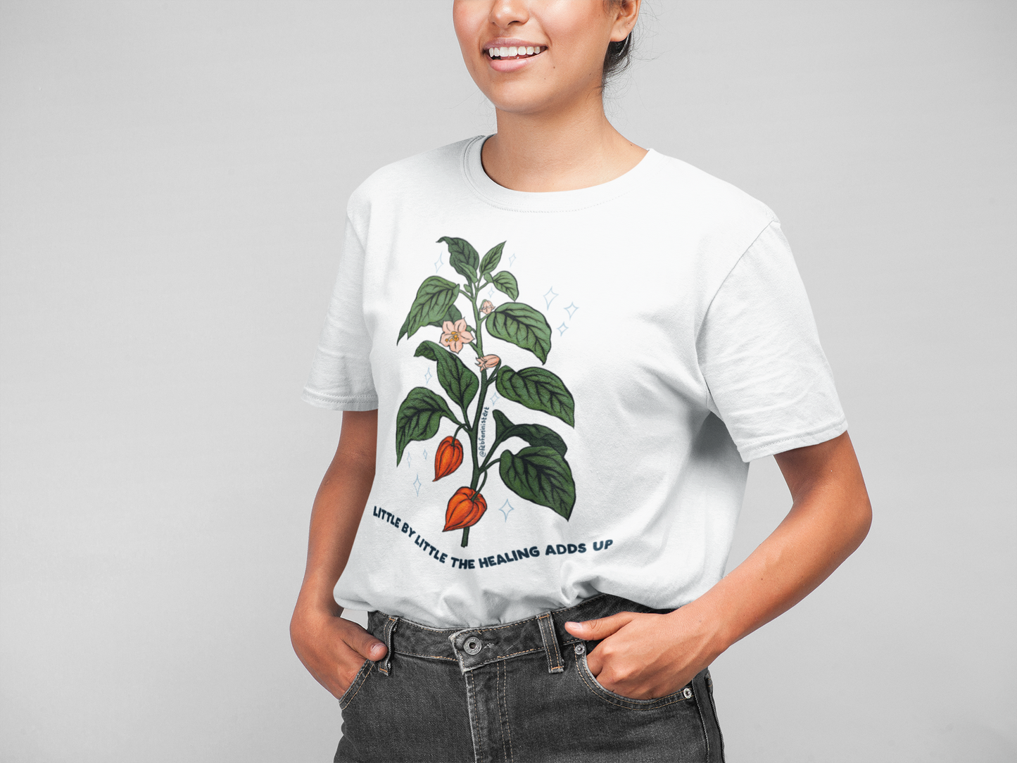 Little By Little The Healing Adds Up: Mental Health Shirt