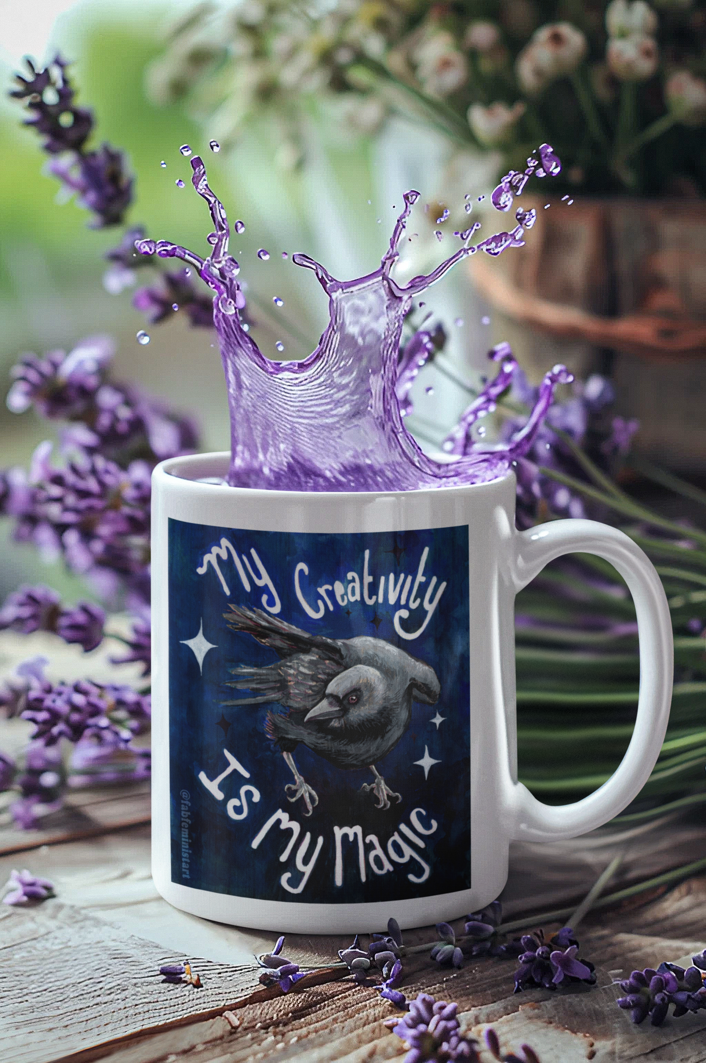 My Creativity Is My Magic: Feminist Mug