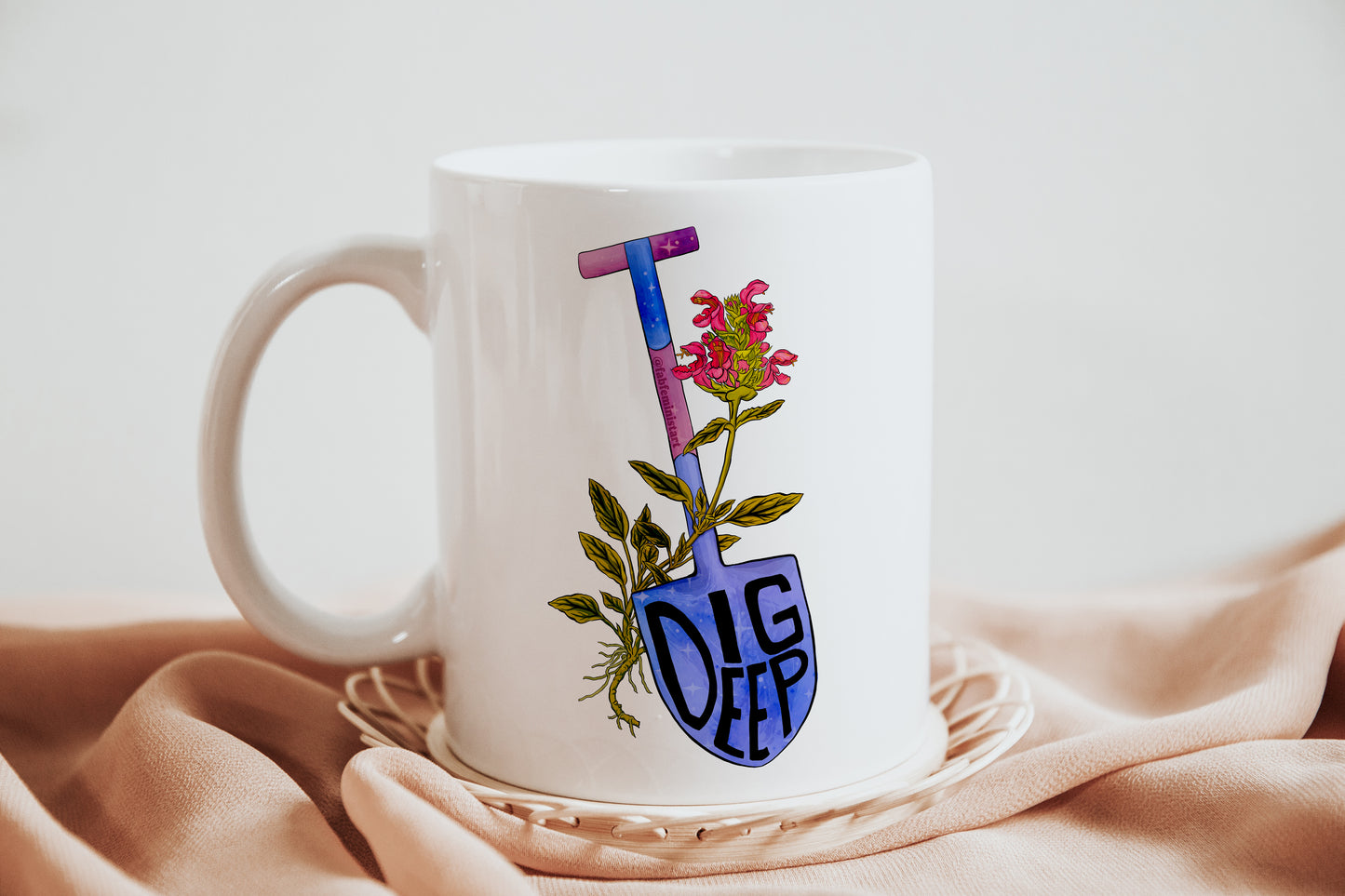 Dig Deep: Mental Health Mug