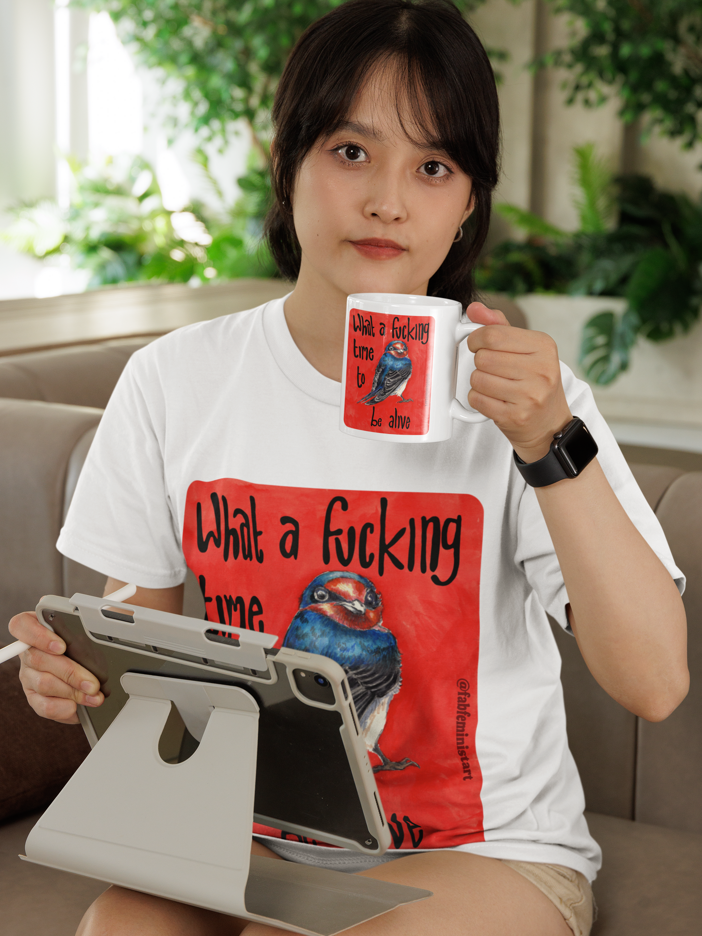 What a fucking time to be alive: Mental Health Shirt