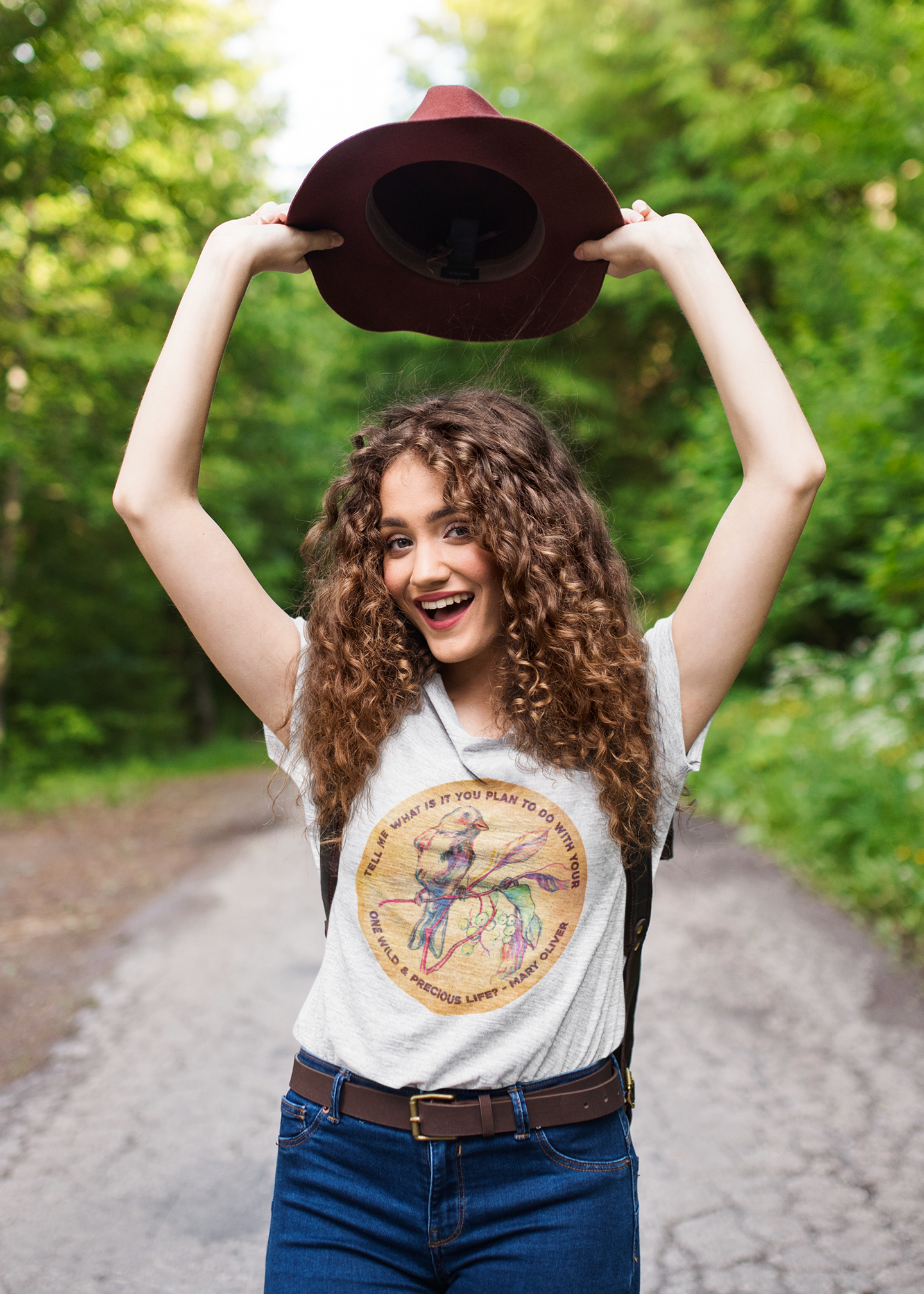 Tell me what is you plant to do with your one wild & precious life, Mary Oliver: Feminist Shirt