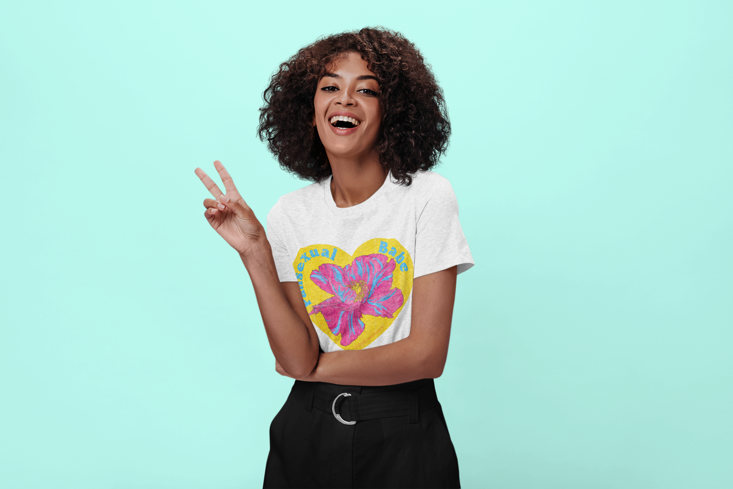Pansexual Babe: Pansexual Pride Shirt
