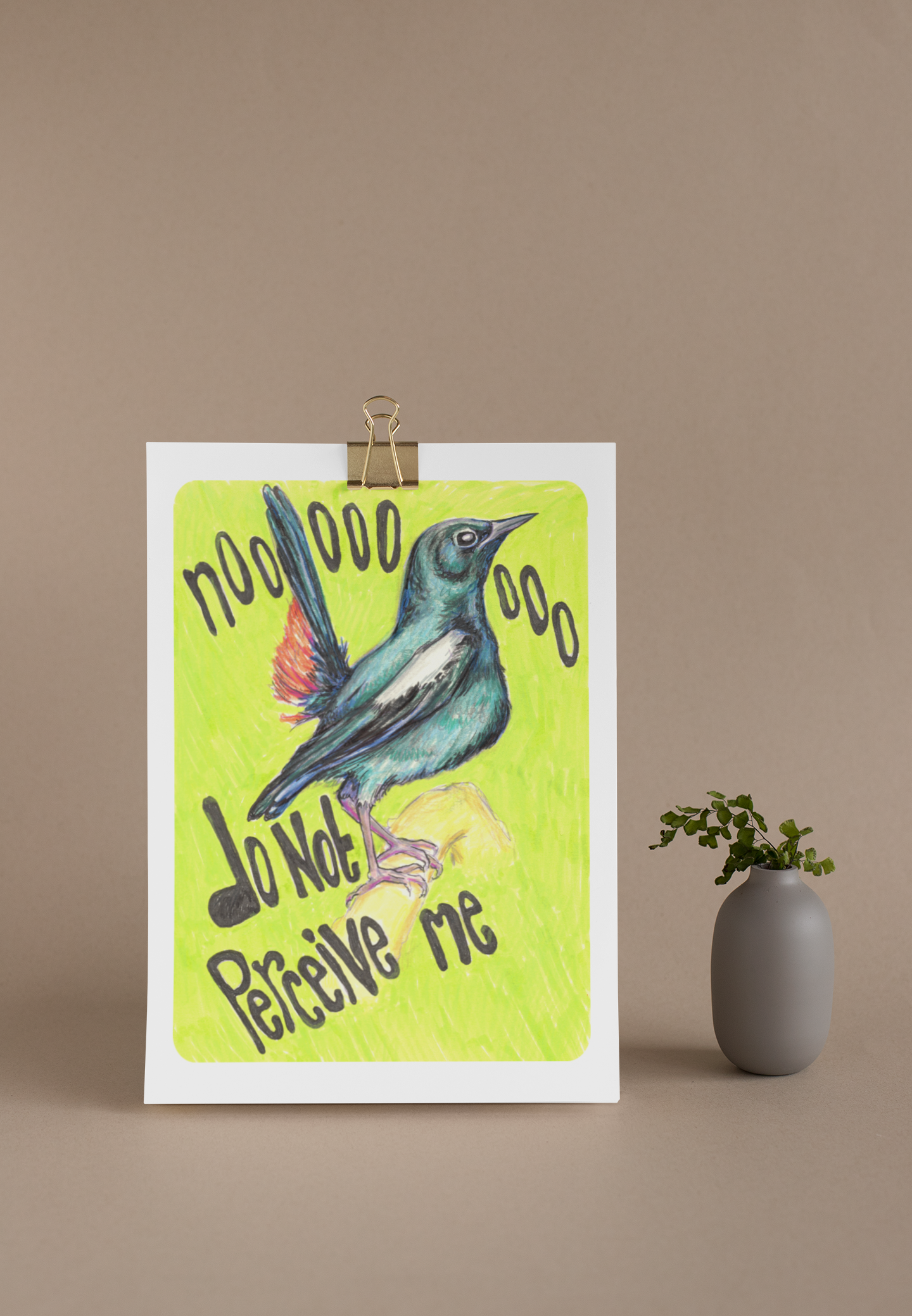 No Do Not Perceive Me: Mental Health Art