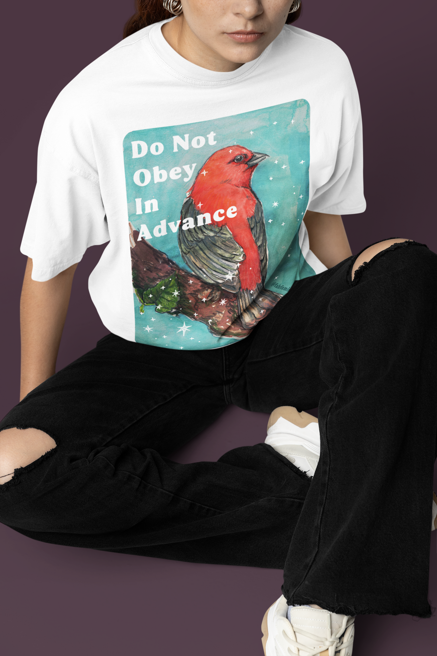 Do Not Obey In Advance: Feminist Shirt