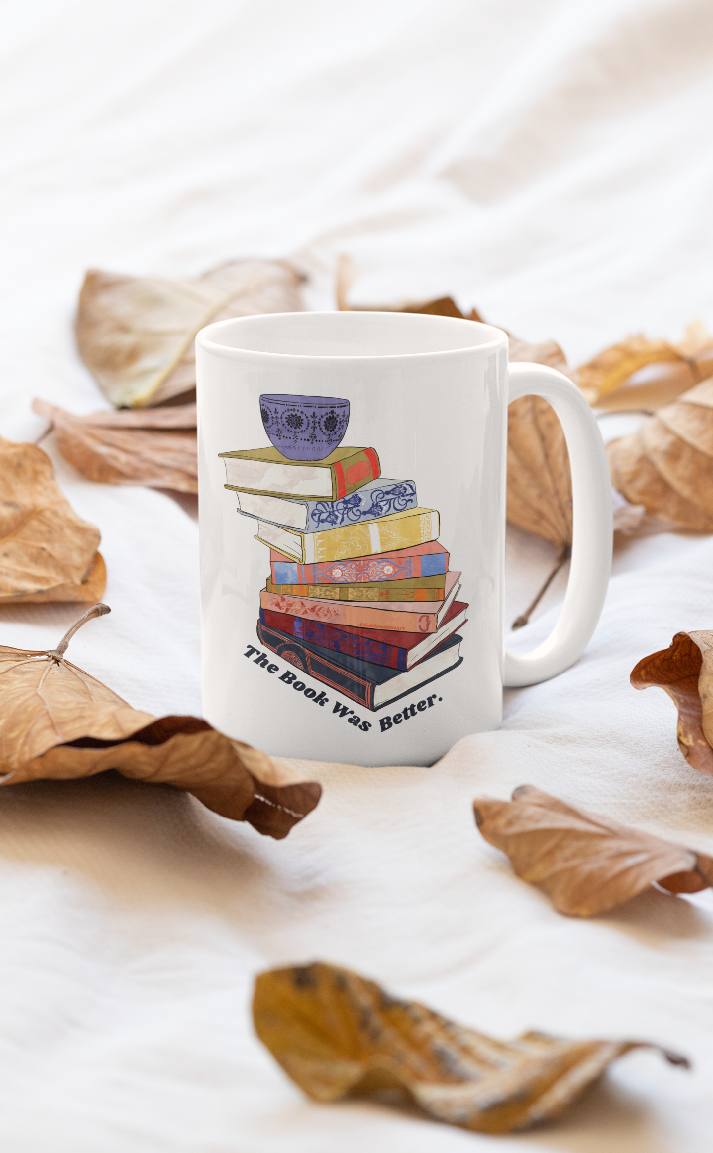The Book Was Better: Book Mug