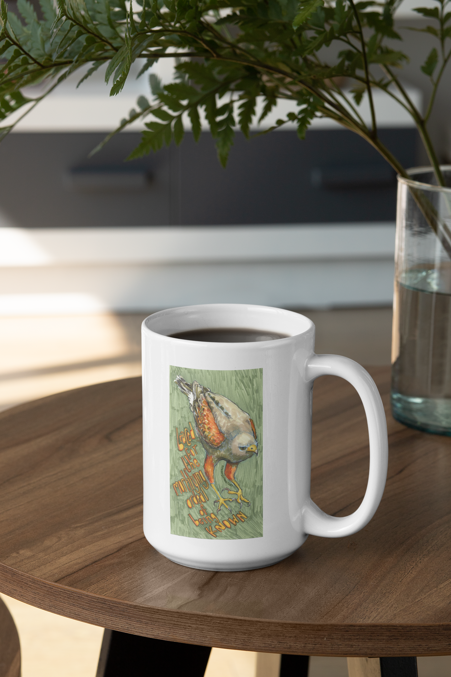 Braced For The Mortifying Ordeal Of Being Known: Mental Health Mug