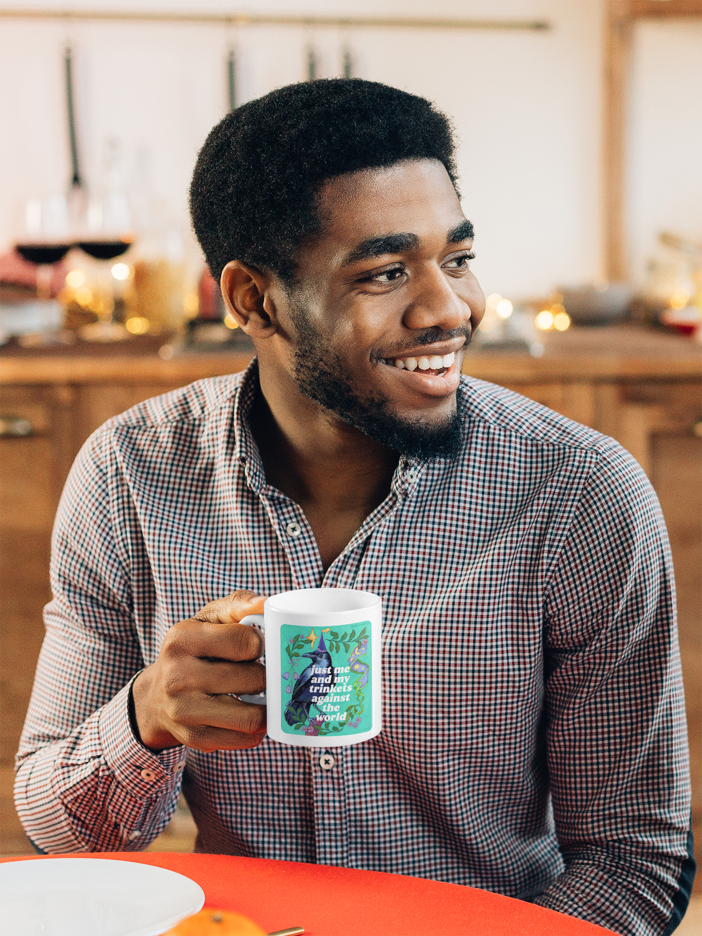 just me and my trinkets against the world: feminist mug