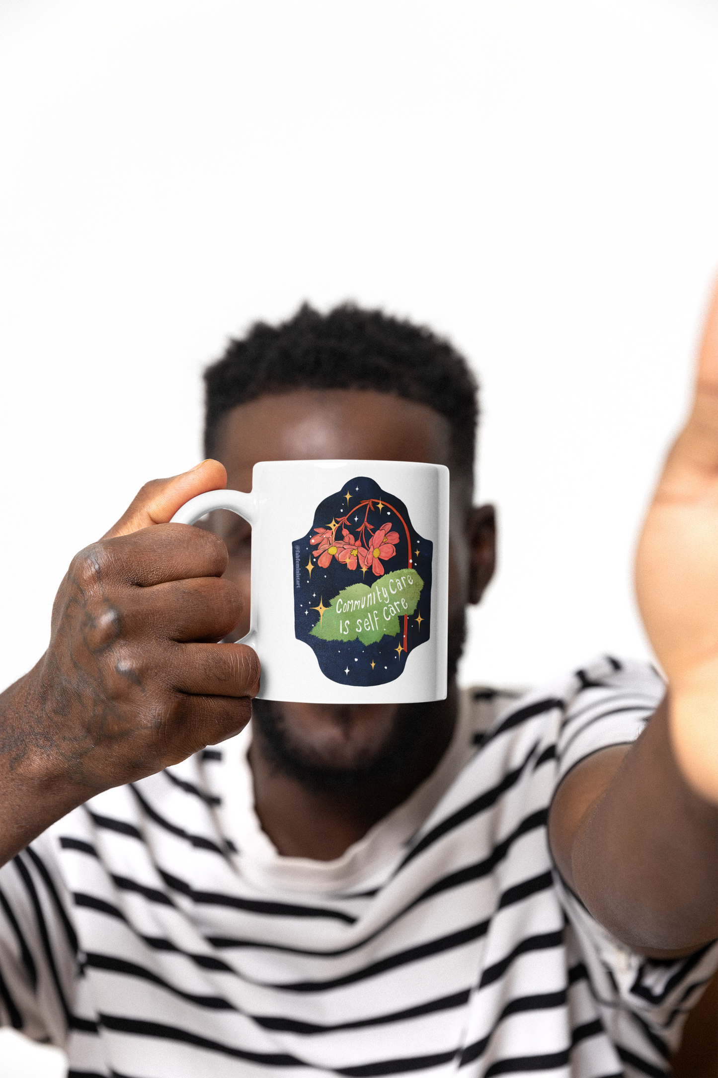 Community care is self care: Feminist mug