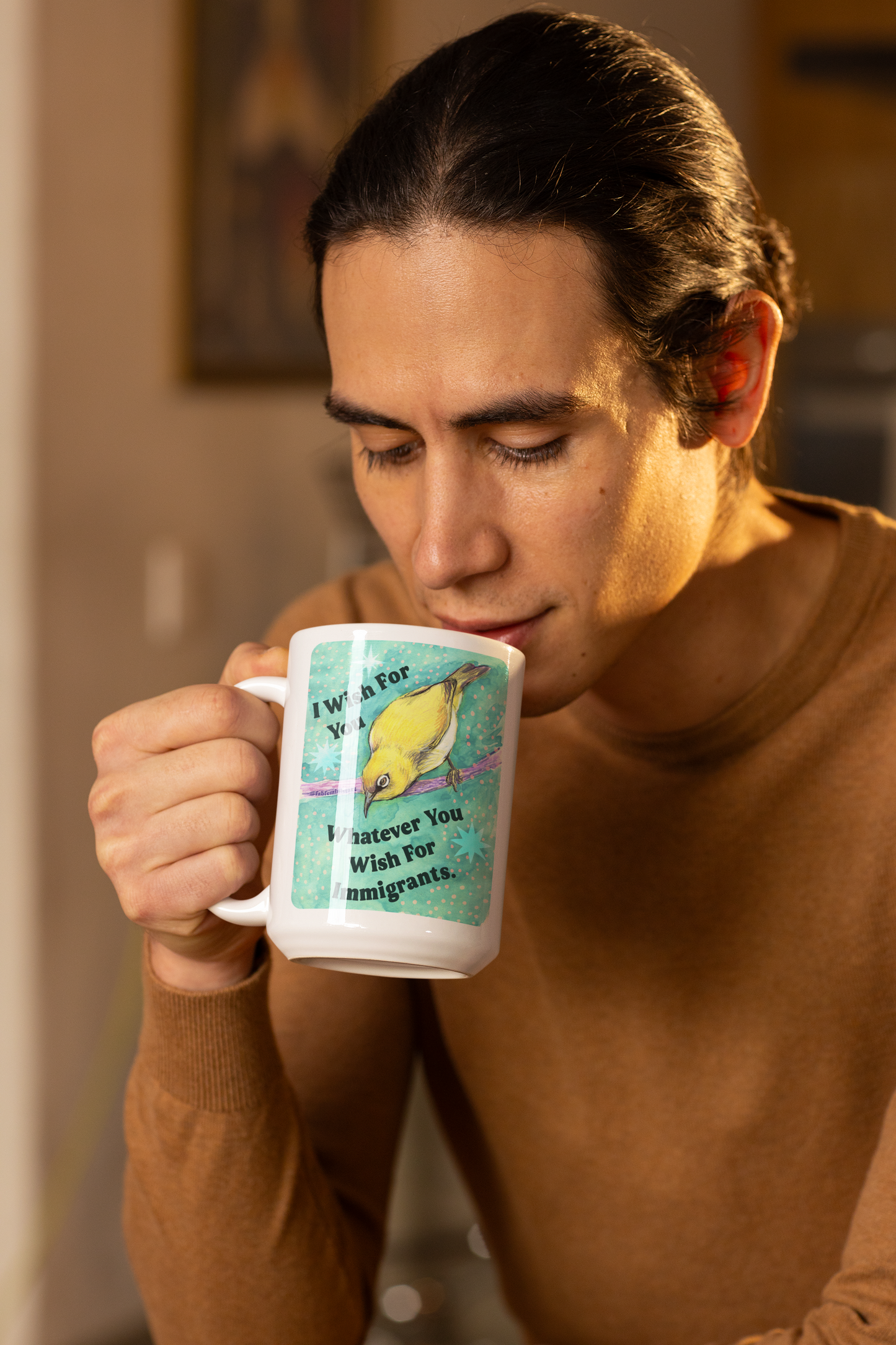 I Wish For You Whatever You Wish For Immigrants: Feminist Mug