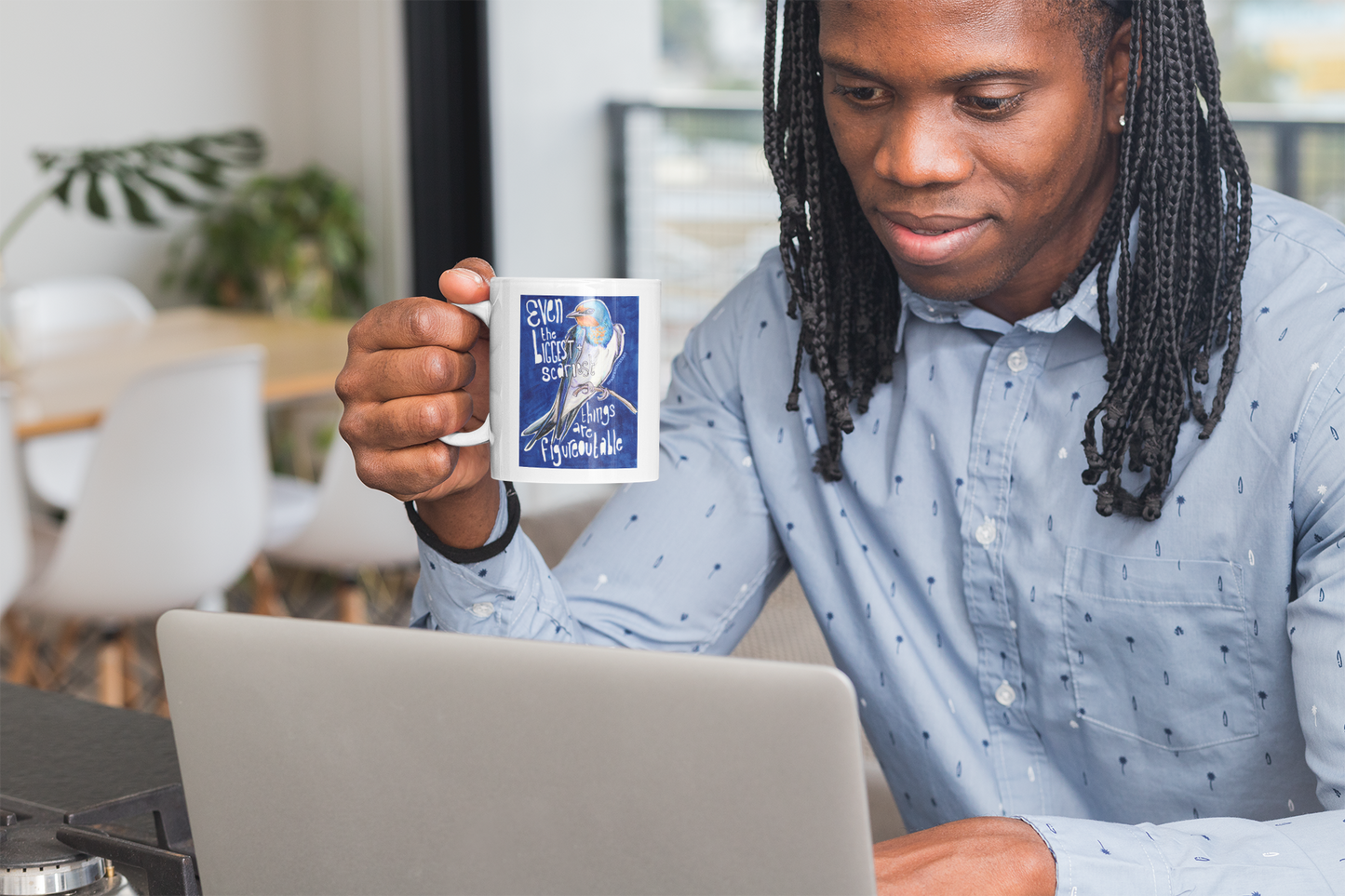 Even The Biggest Scariest Things Are Figureoutable: Mental Health Mug
