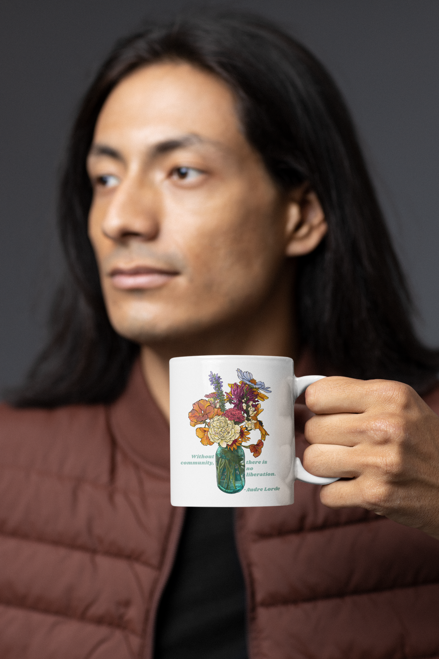 Without Community There Is No Liberation, Audre Lorde: Feminist Mug