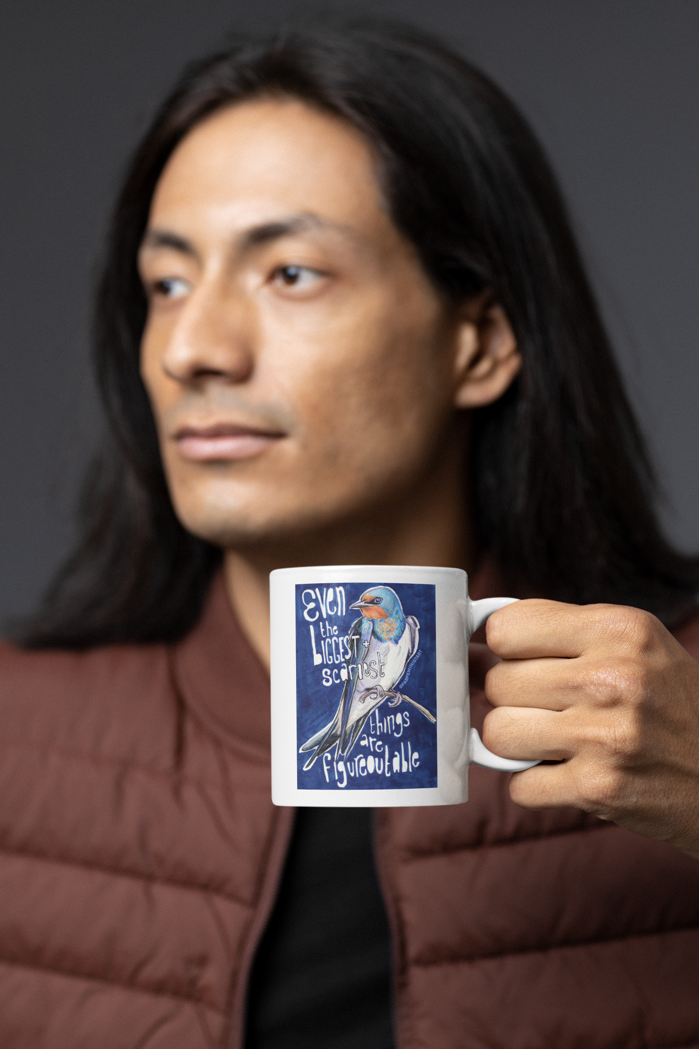 Even The Biggest Scariest Things Are Figureoutable: Mental Health Mug