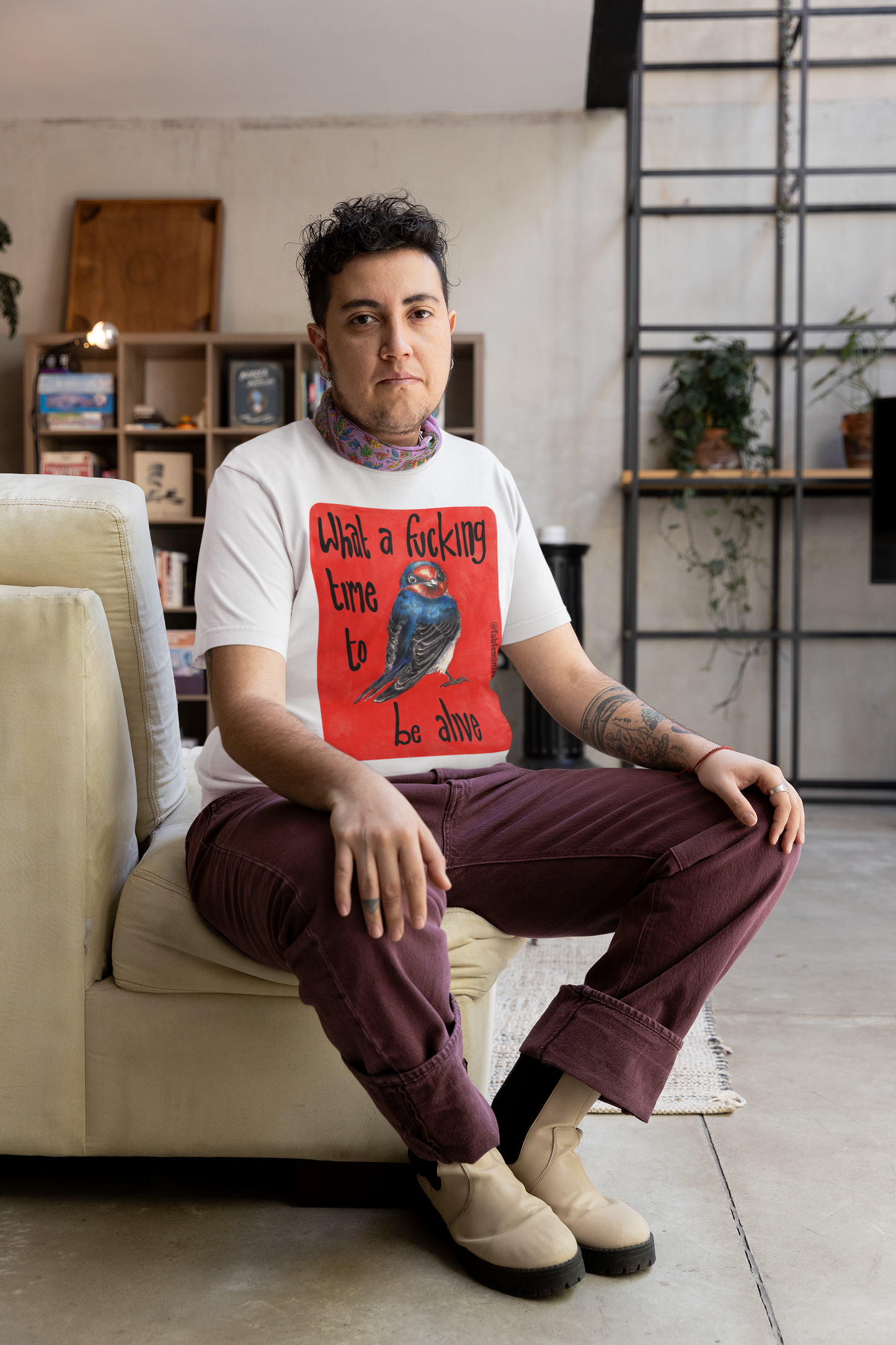 What a fucking time to be alive: Mental Health Shirt