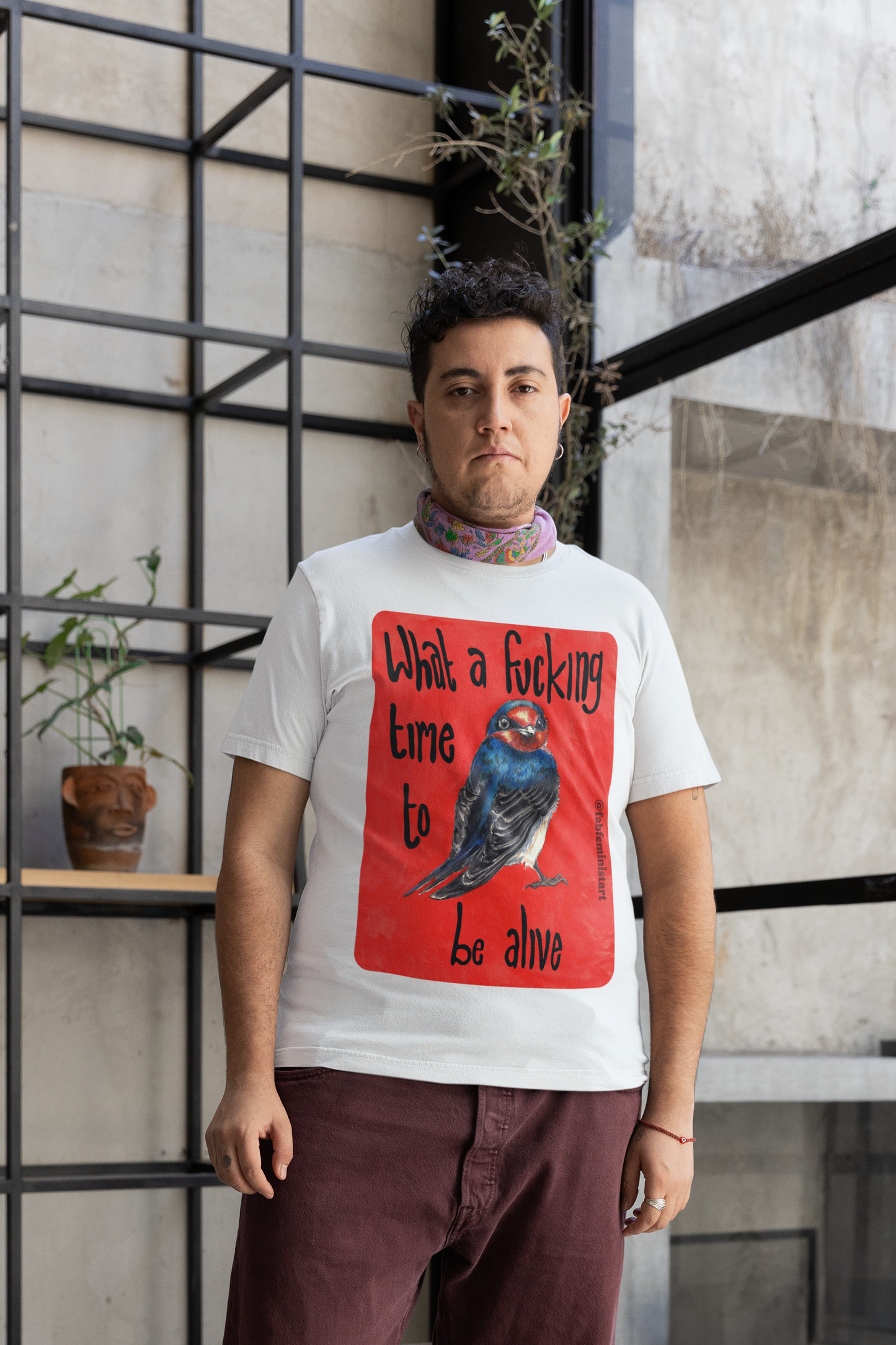 What a fucking time to be alive: Mental Health Shirt