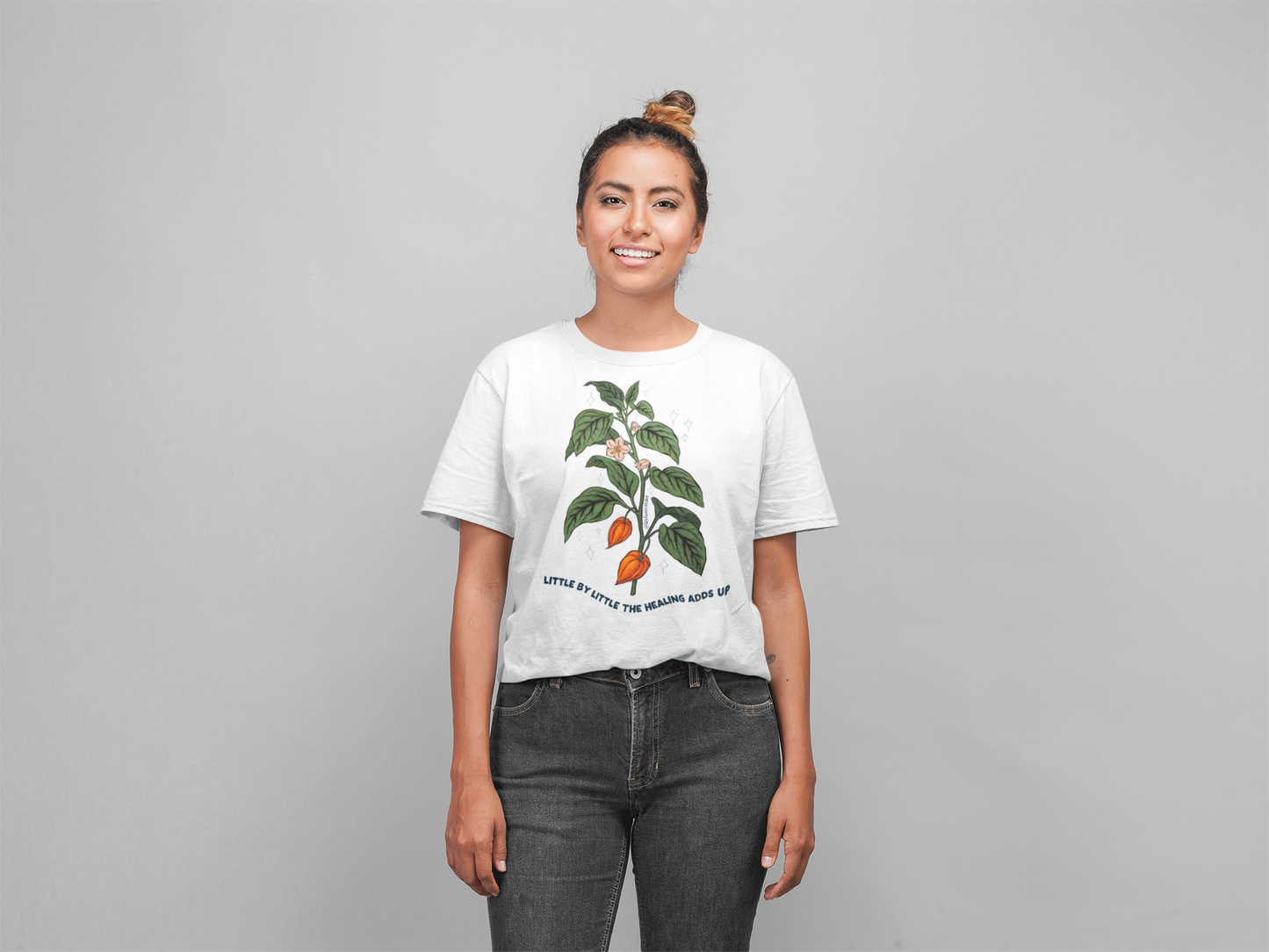 Little By Little The Healing Adds Up: Mental Health Shirt