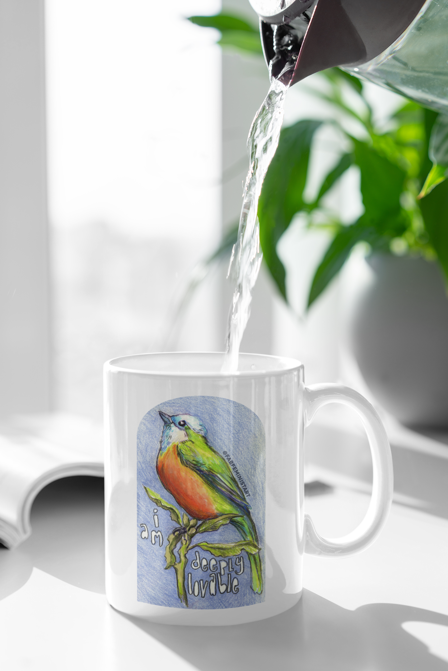 I Am Deeply Lovable: Mental Health Mug