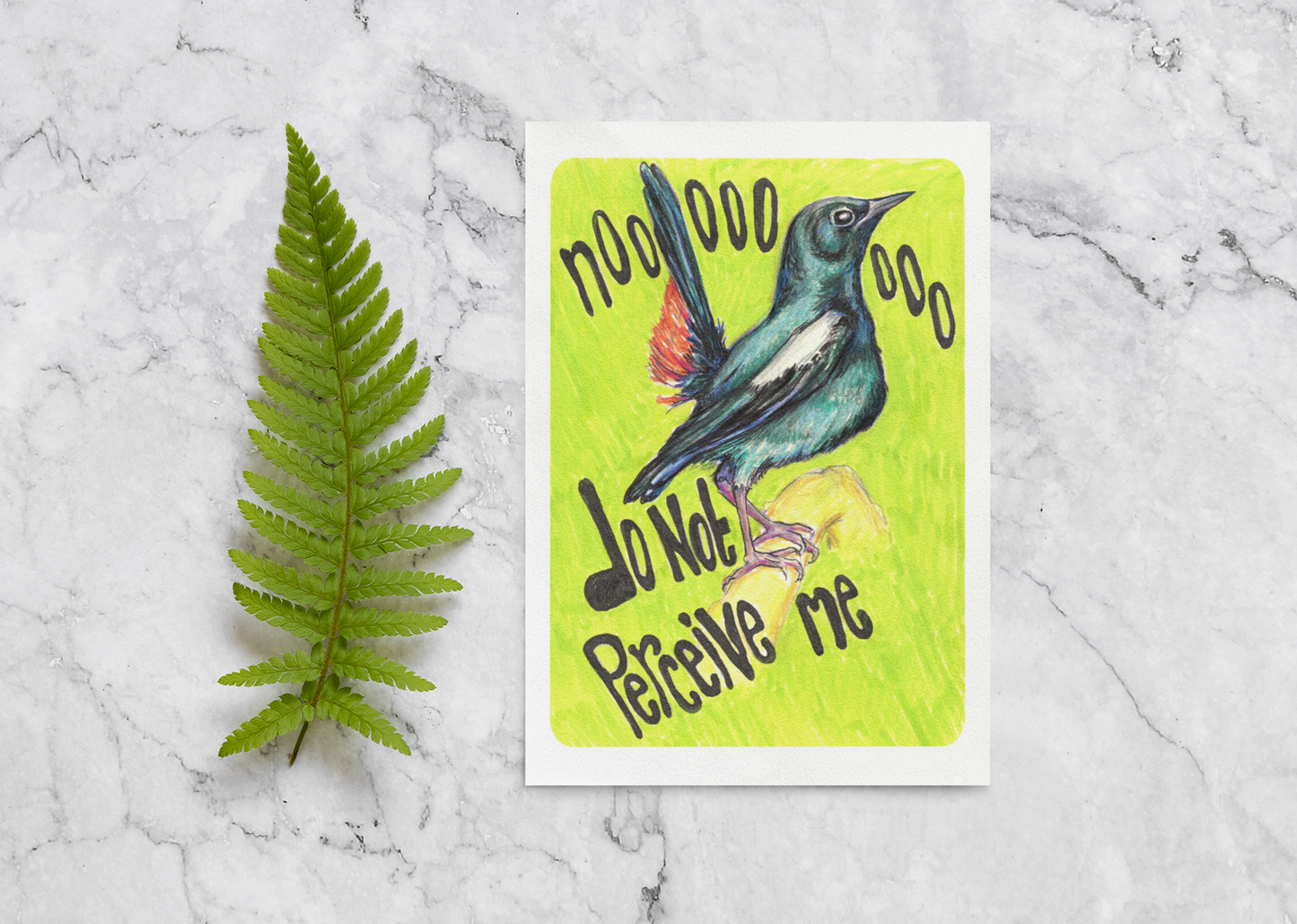 No Do Not Perceive Me: Mental Health Art