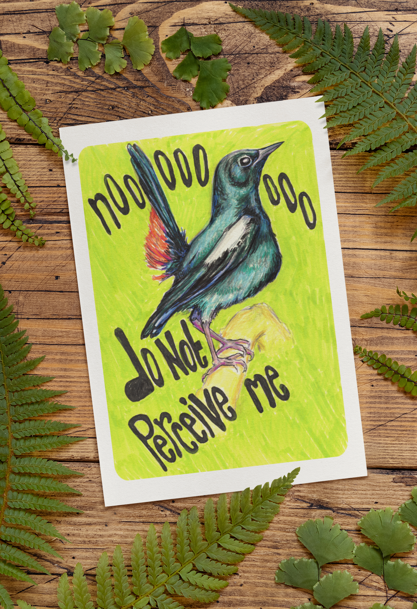 No Do Not Perceive Me: Mental Health Art