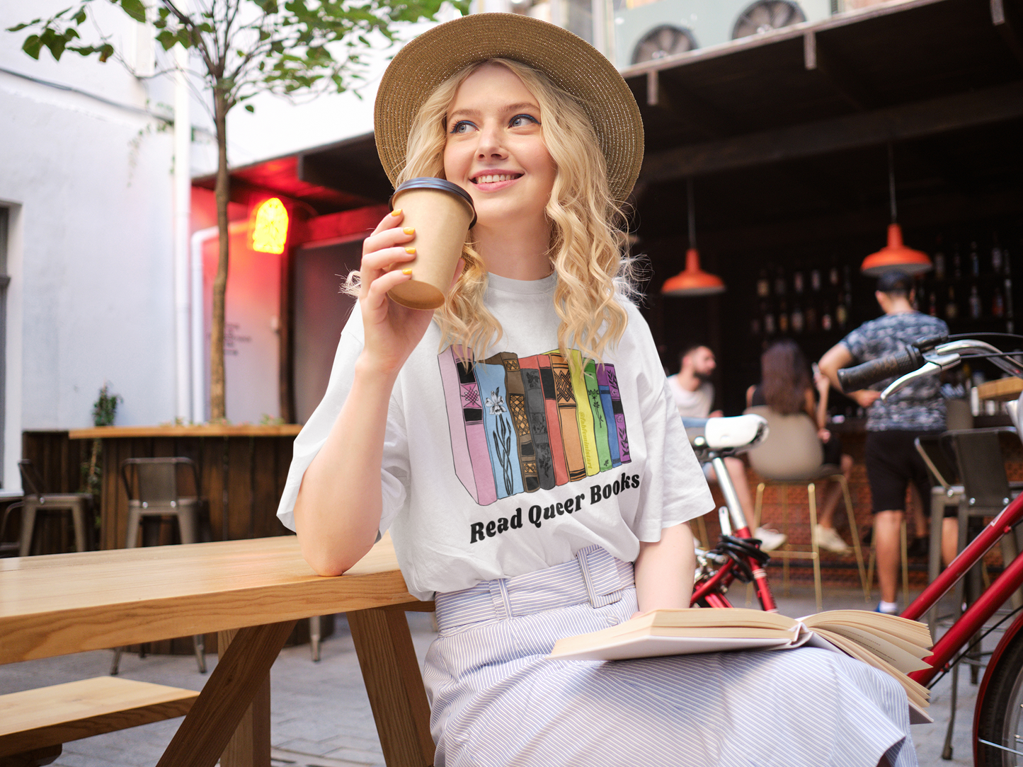 Read Queer Books: LGBT Pride Shirt