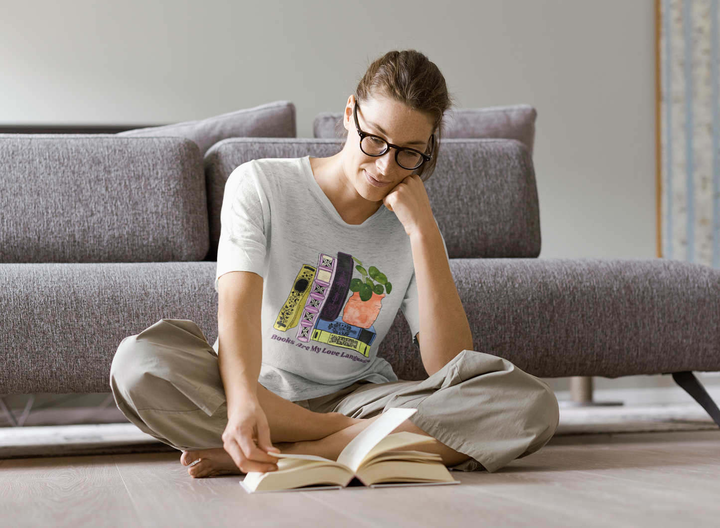 Books Are My Love Language: Bookish Shirt