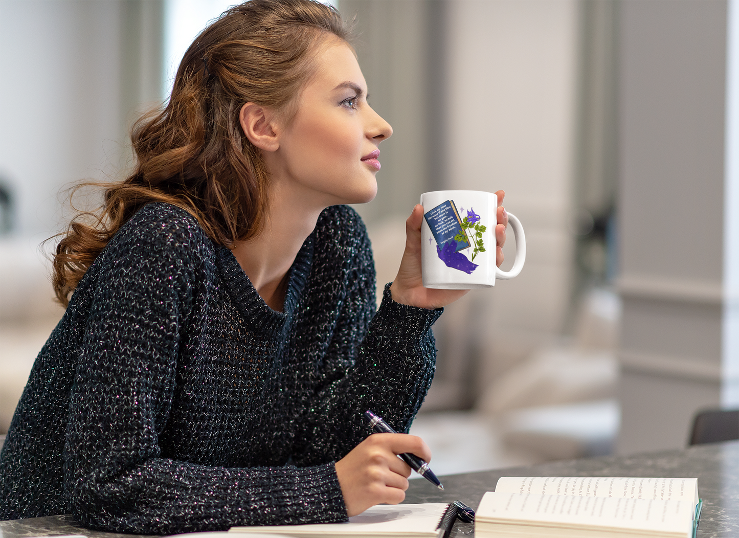 Lock up your libraries if you like; but there is no gate, no lock, no bolt that you can set upon the freedom of my mind, Virginia Woolf: Feminist Mug