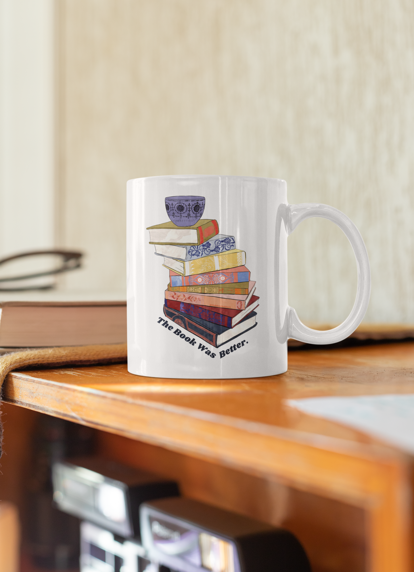The Book Was Better: Book Mug