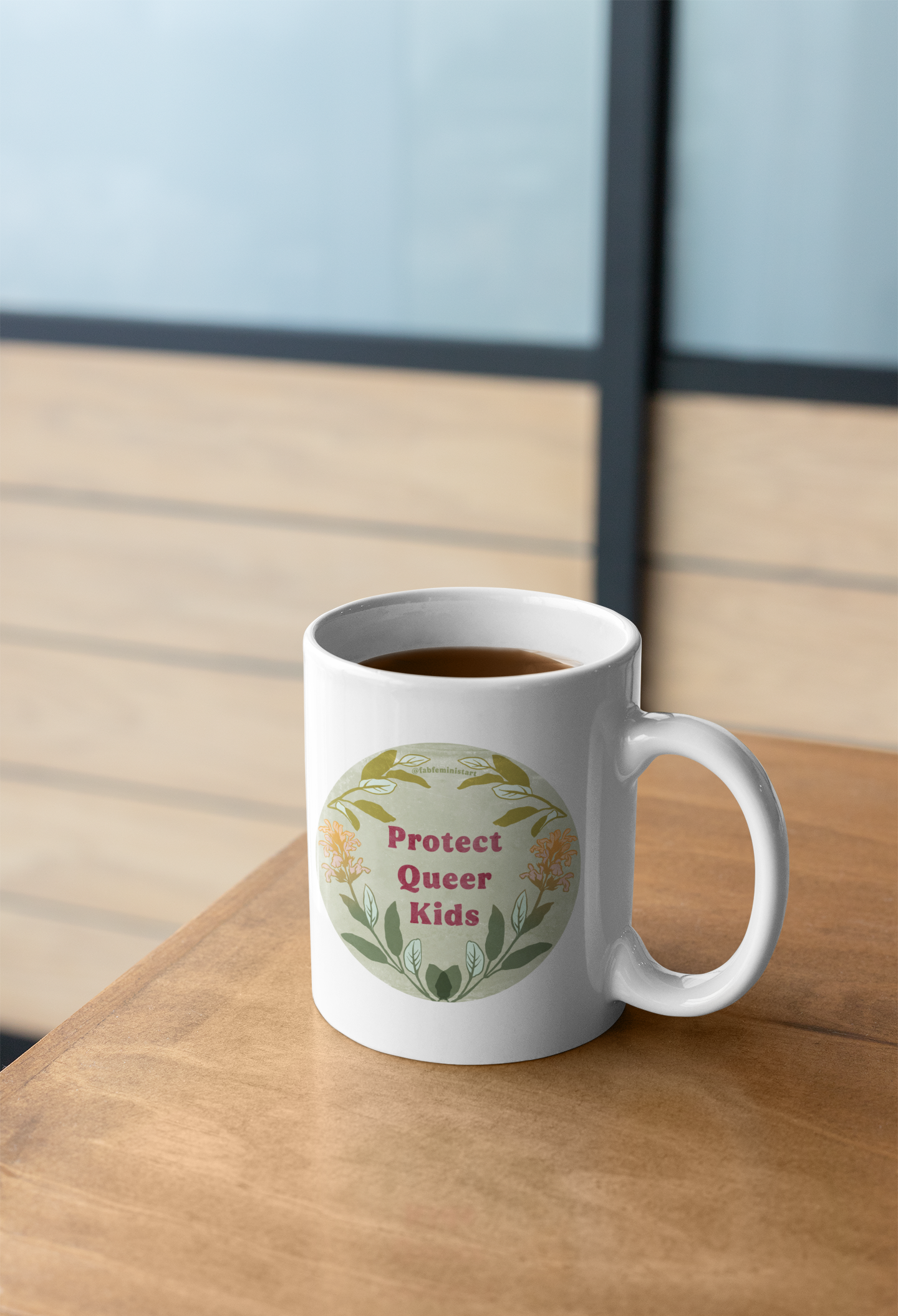 Protect Queer Kids: lgbt pride mug