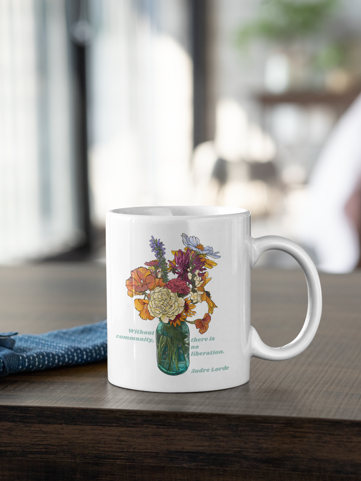 Without Community There Is No Liberation, Audre Lorde: Feminist Mug