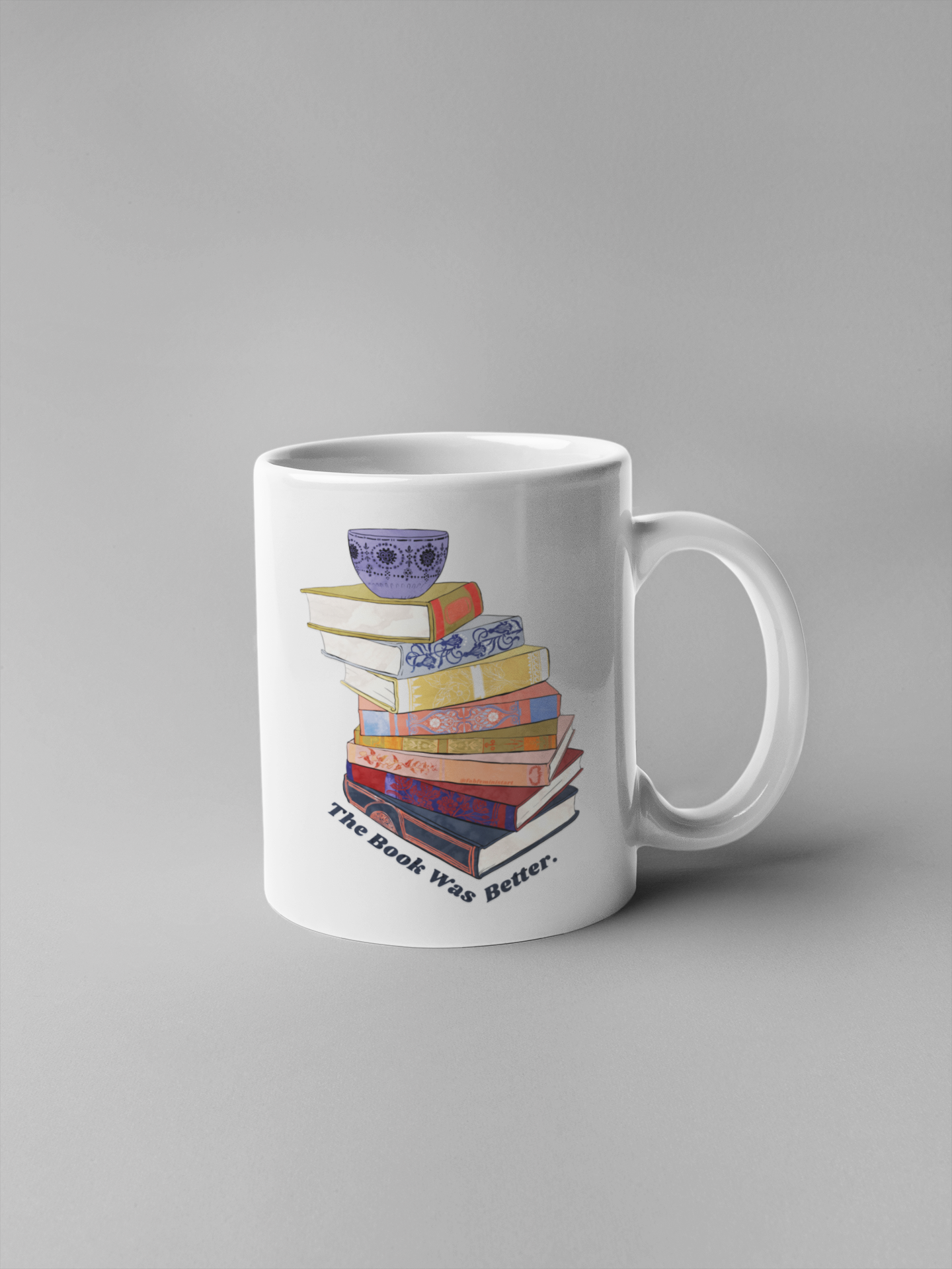 The Book Was Better: Book Mug