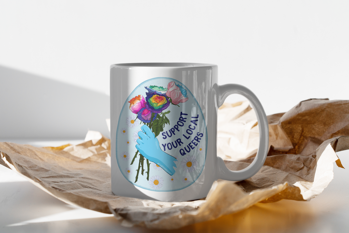Support Your Local Queers: Queer Pride Mug