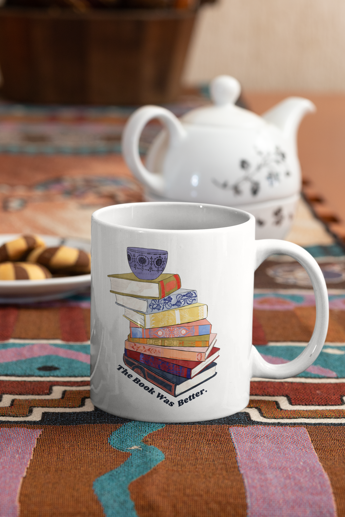 The Book Was Better: Book Mug