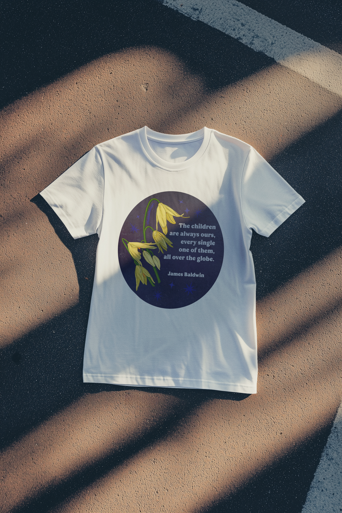 The children are always ours, every single one of them, all over the globe, James Baldwin: Feminist Shirt