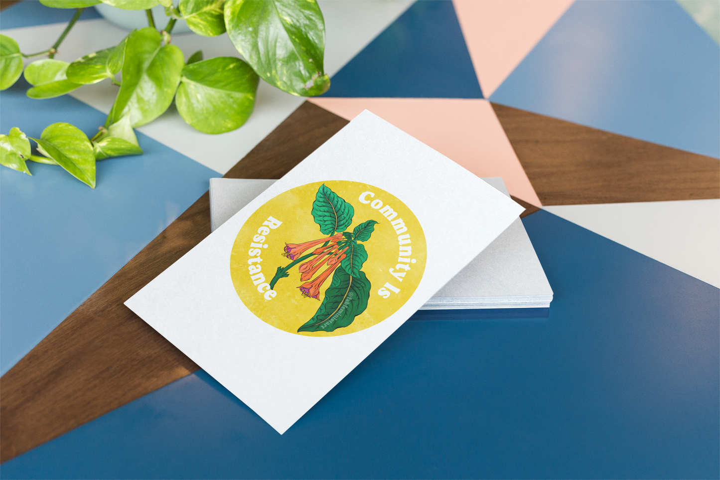 Community Is Resistance: Feminist Art Print