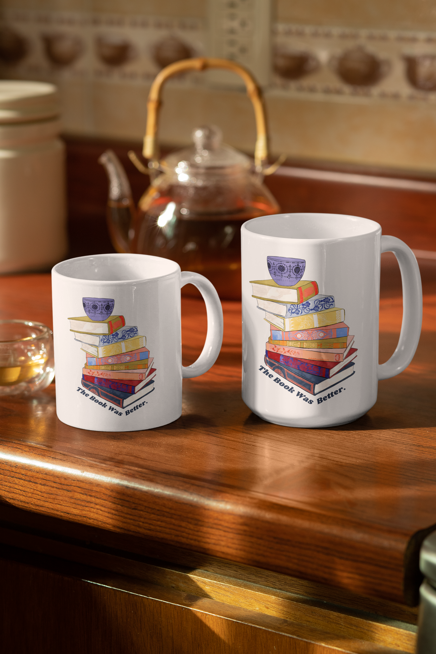 The Book Was Better: Book Mug